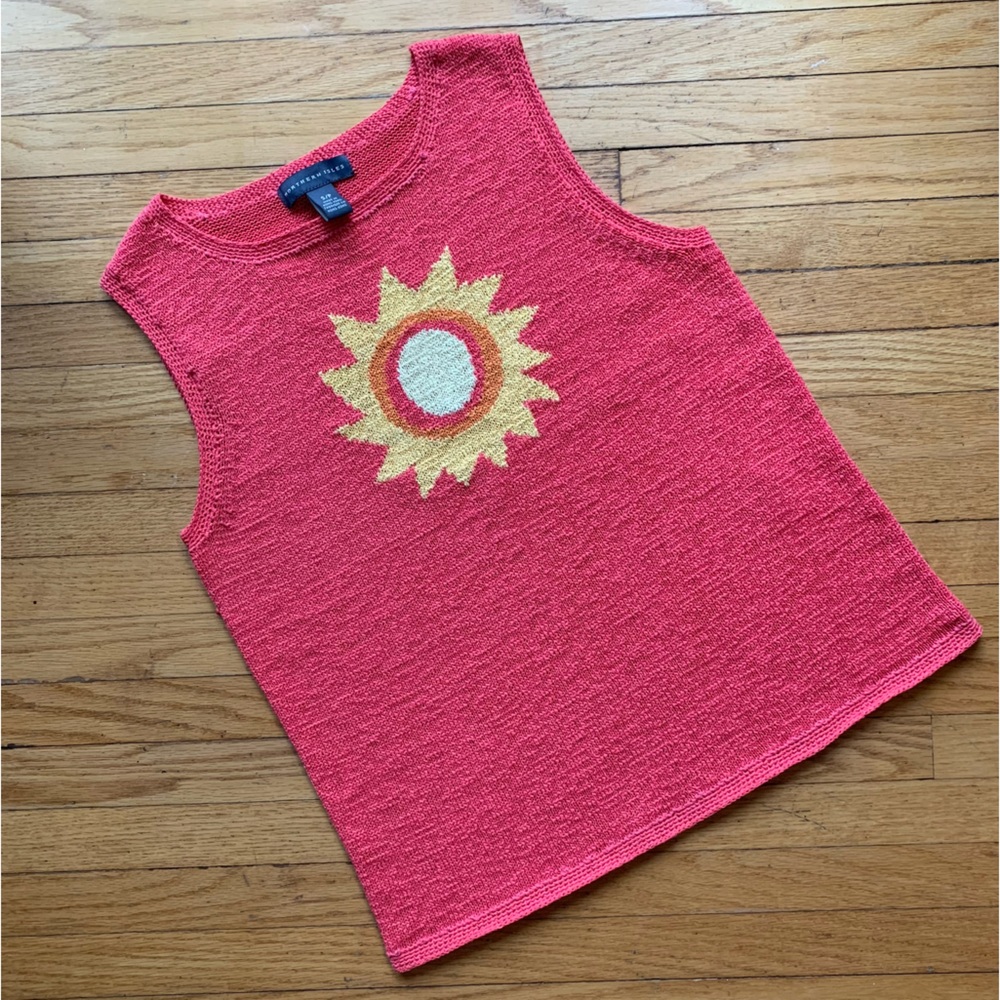Northern Isles Knit Sun Sleeveless Top size S